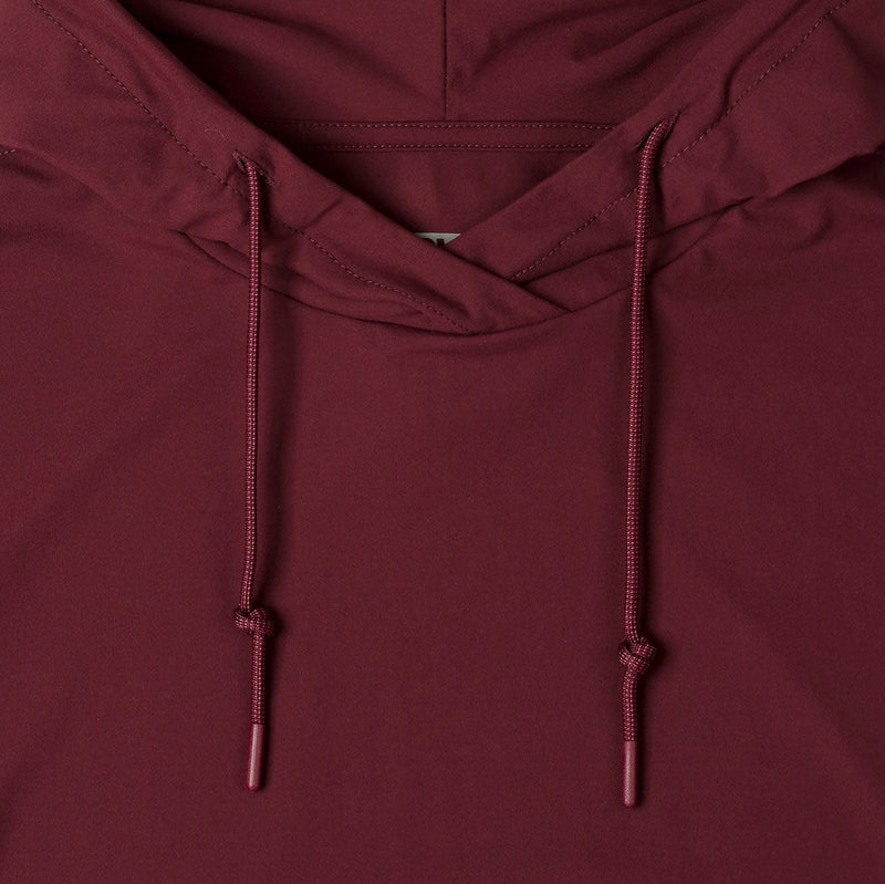 RSVLTS Crimson Cooler Performance Hoodie in Red — detail 4