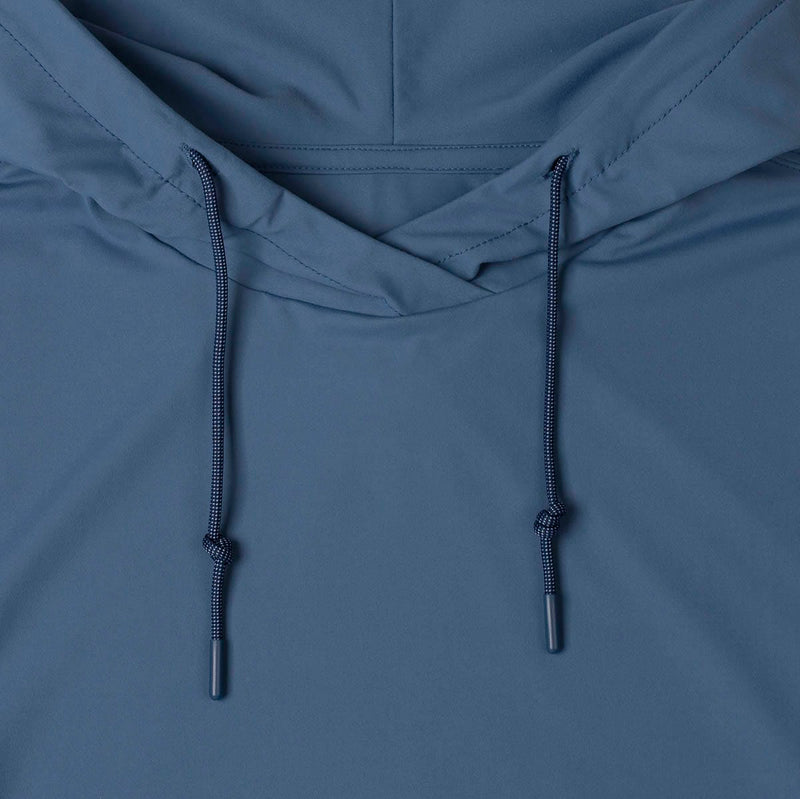 RSVLTS Aqua Crush Performance Hoodie in Blue — detail 4