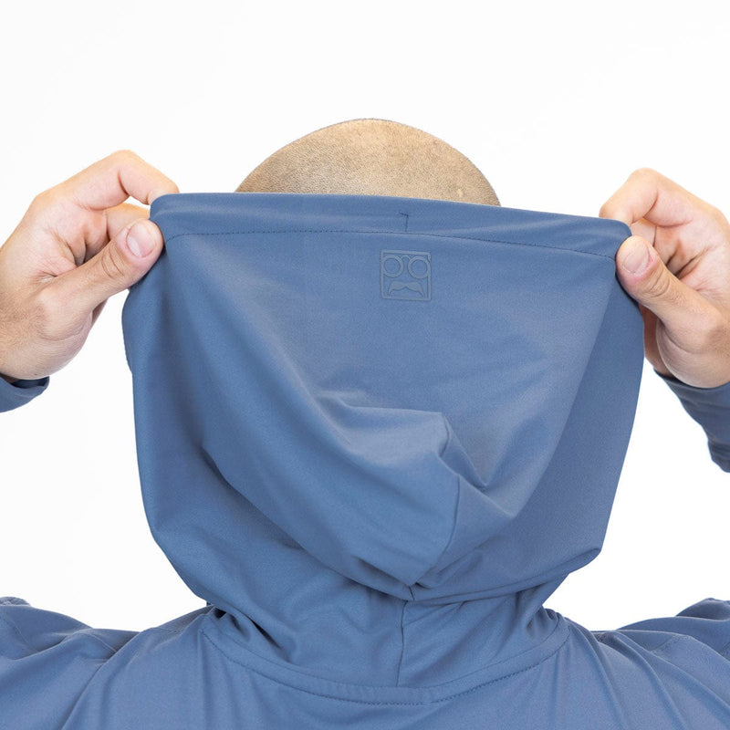 RSVLTS Aqua Crush Performance Hoodie in Blue — detail 5