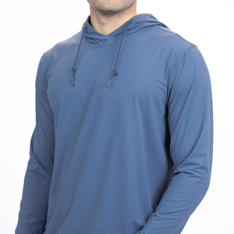 RSVLTS Aqua Crush Performance Hoodie in Blue — detail 6