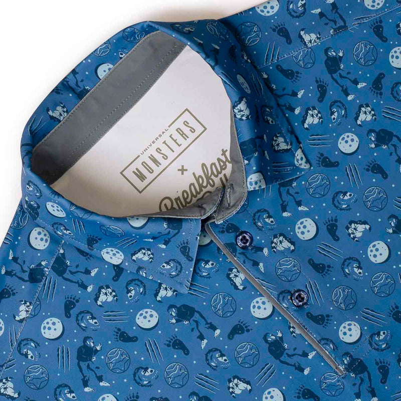 RSVLTS Full Moon Madness All-Day Polo in Blue — detail 5