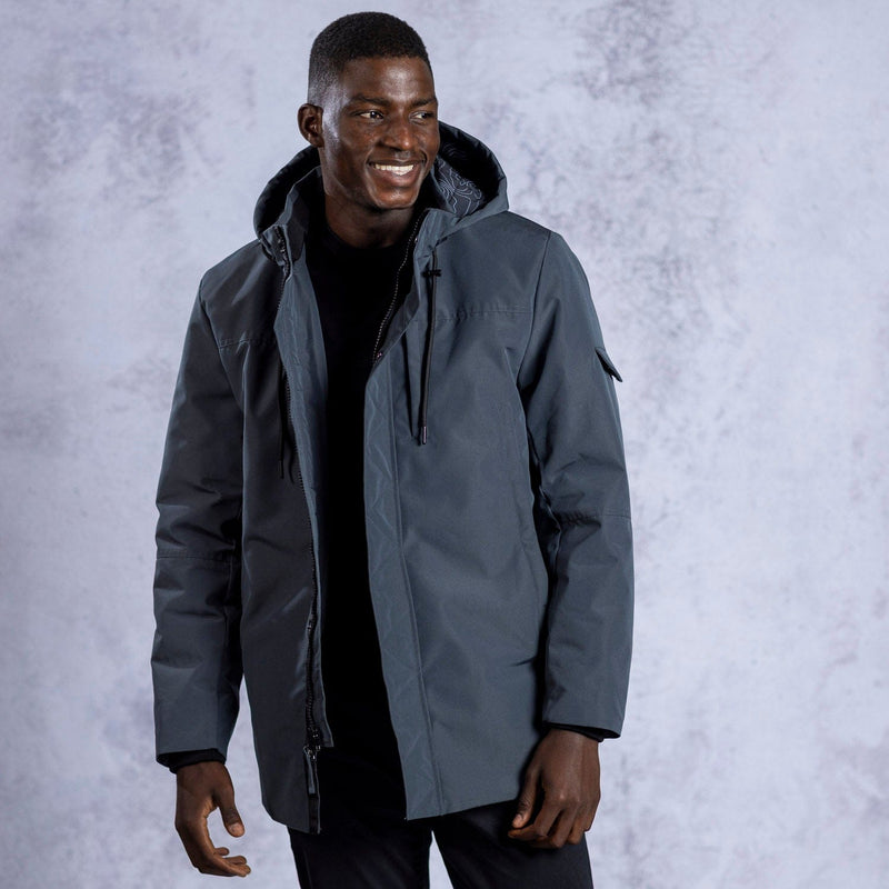 RSVLTS Slate Parka in Gray — detail 2
