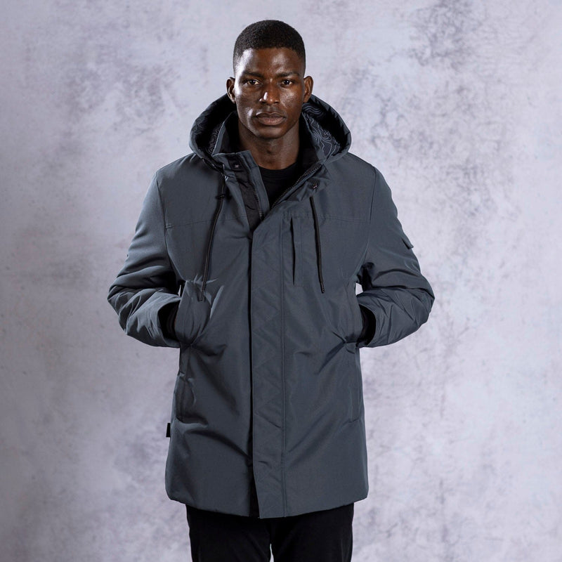 RSVLTS Slate Parka in Gray — detail 3