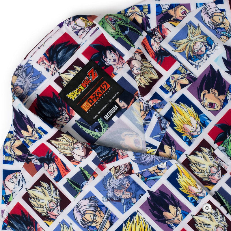 RSVLTS Heroes and Enemies Women's KUNUFLEX Short Sleeve Shirt in Multicolor — detail 3