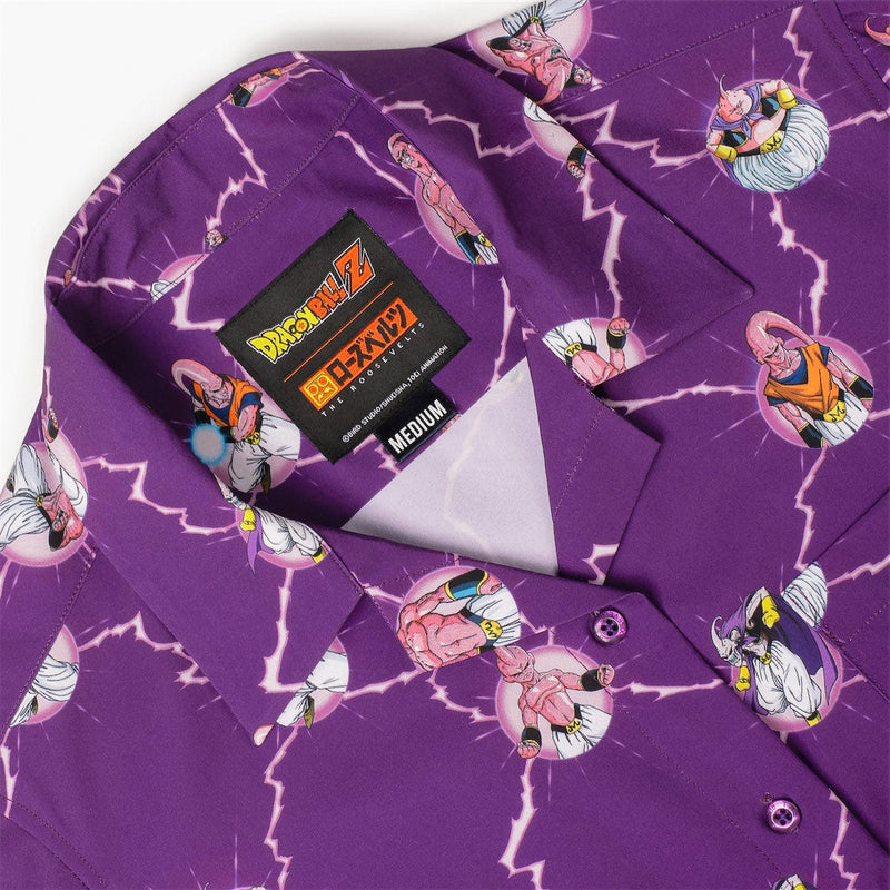 RSVLTS The Many Forms of Buu Women's KUNUFLEX Short Sleeve Shirt in Purple — detail 2