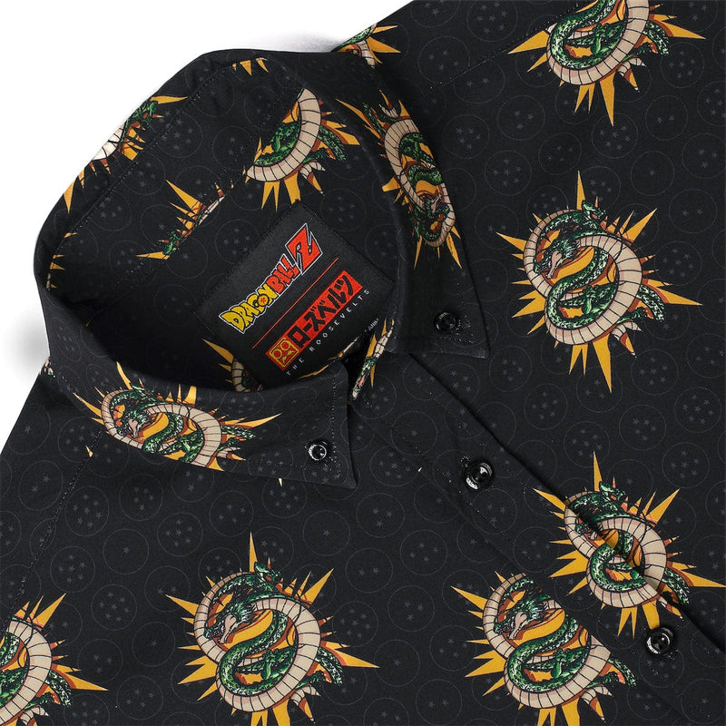 RSVLTS Summoning Shenron KUNUFLEX Short Sleeve Shirt in Black — detail 3