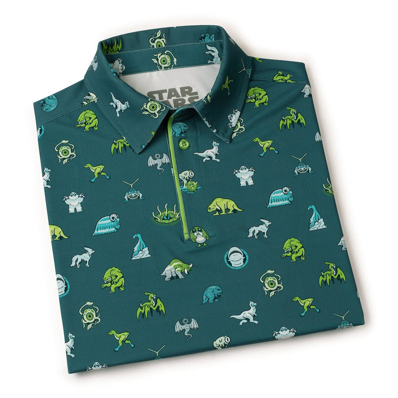RSVLTS Encyclopedia Galactica All-Day Polo in Green — detail 7