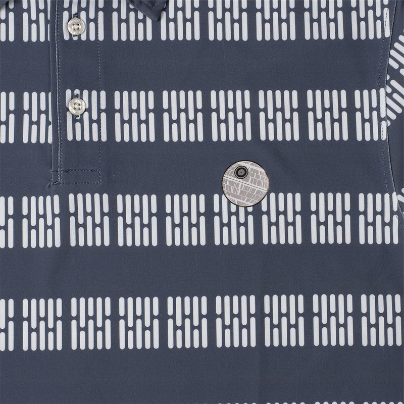 RSVLTS Technological Terror All-Day Polo in Gray — detail 3