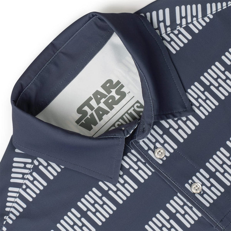 RSVLTS Technological Terror All-Day Polo in Gray — detail 5