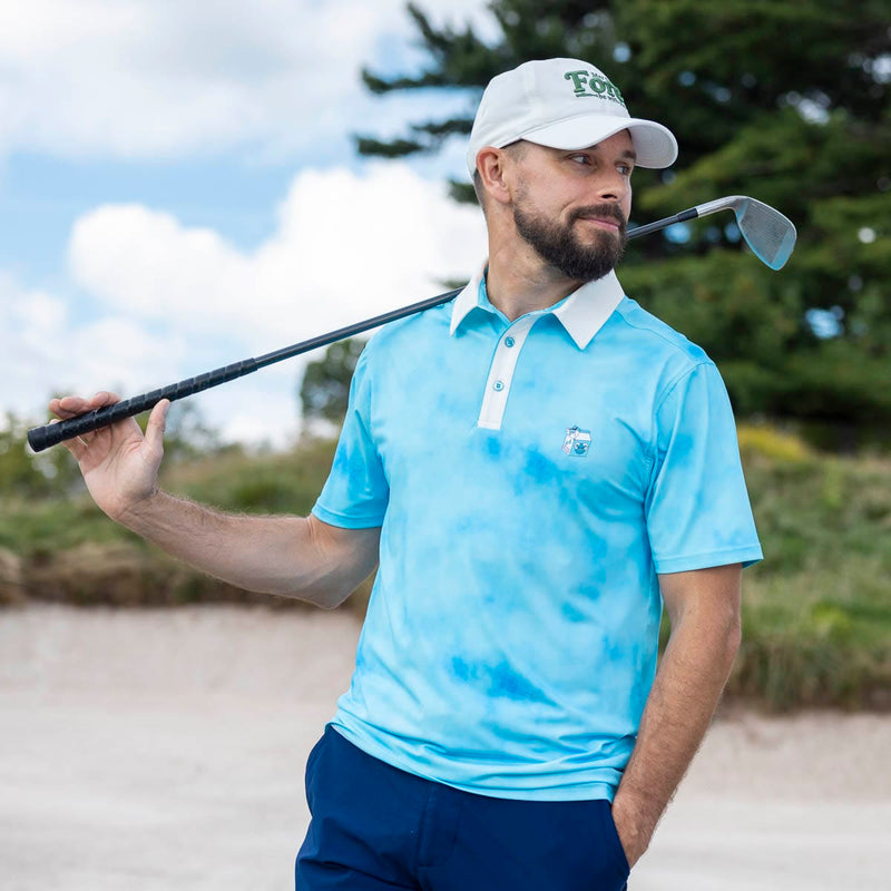 RSVLTS 100% Bantha All-Day Polo in Blue — detail 2
