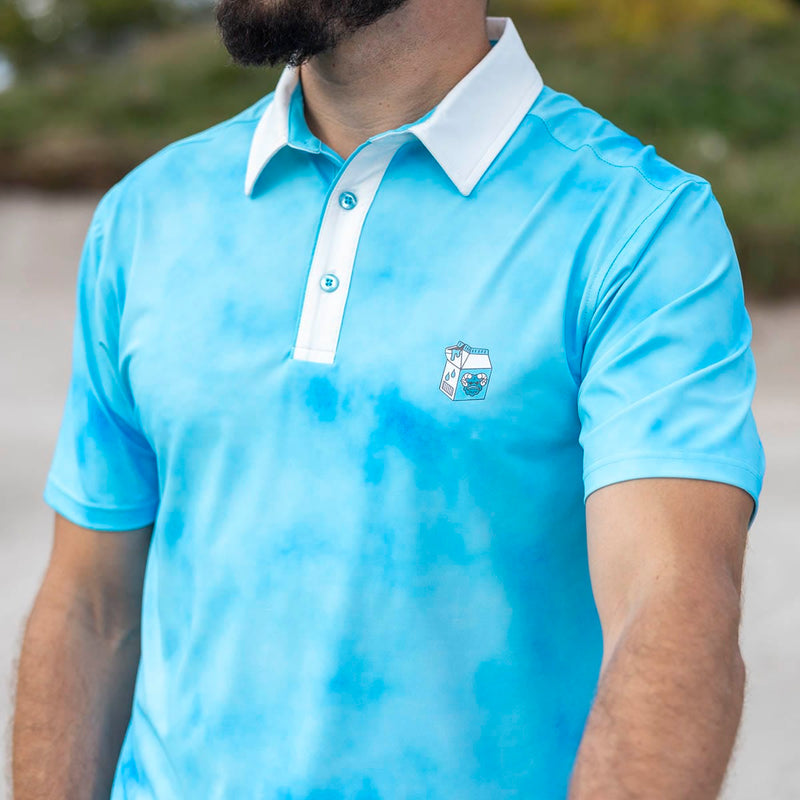 RSVLTS 100% Bantha All-Day Polo in Blue — detail 4