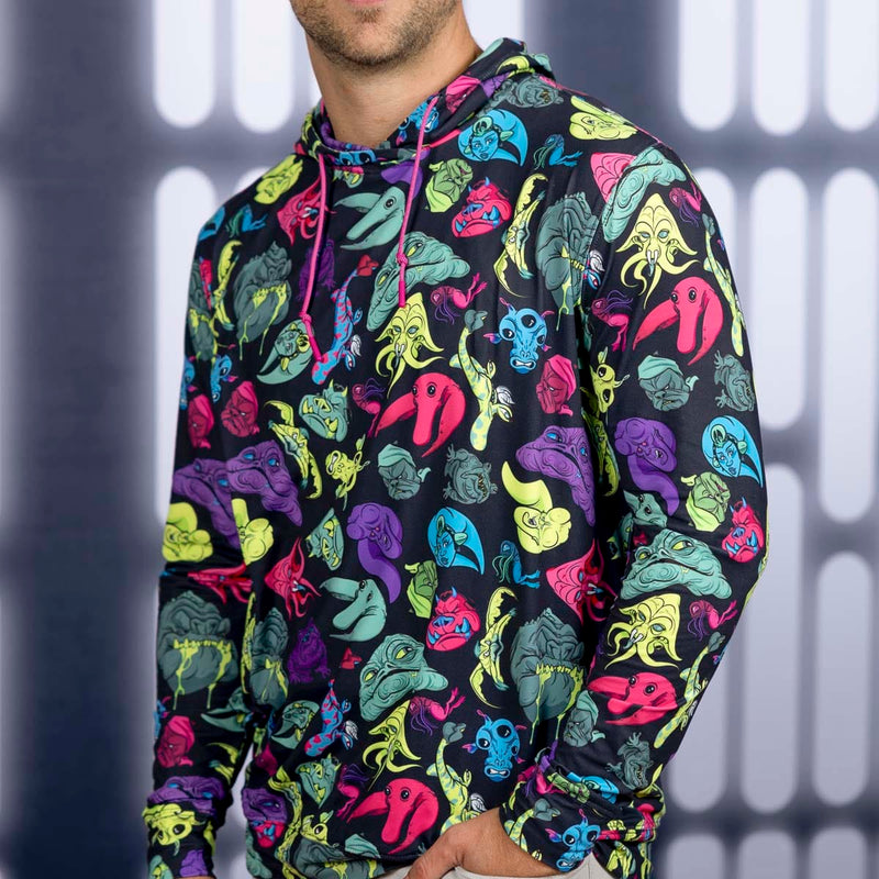 RSVLTS Jabba’s Palace Pals Performance Hoodie in Black — detail 5