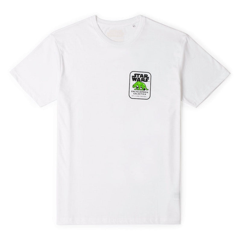 RSVLTS Encyclopedia Galactica Crewneck Tee in White — detail 3