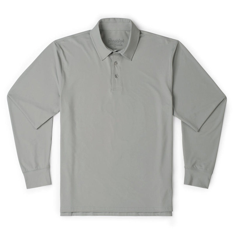 RSVLTS Limestone Commuter Long Sleeve Polo — detail 2