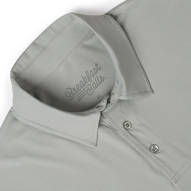 RSVLTS Limestone Commuter Long Sleeve Polo — detail 3