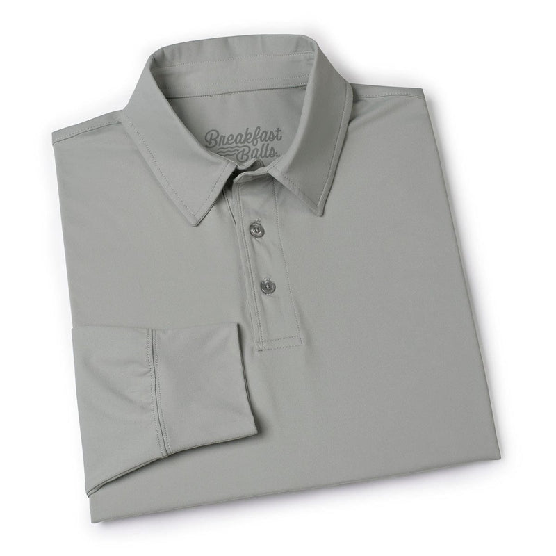 RSVLTS Limestone Commuter Long Sleeve Polo — detail 8
