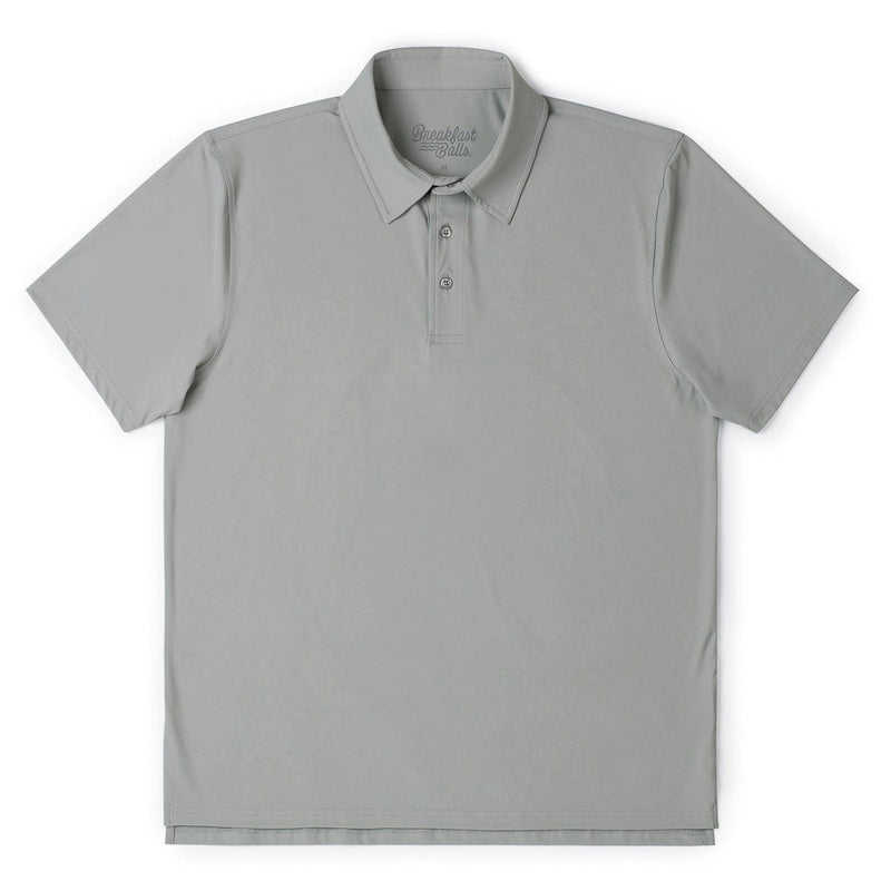 RSVLTS Limestone Commuter Short Sleeve Polo — front view