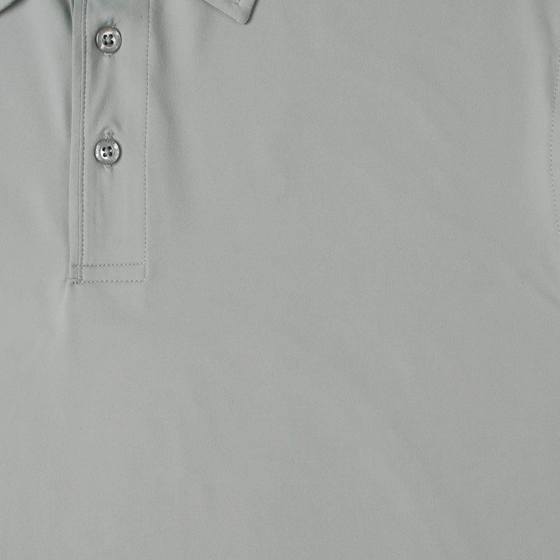 RSVLTS Limestone Commuter Short Sleeve Polo in Gray — detail 5