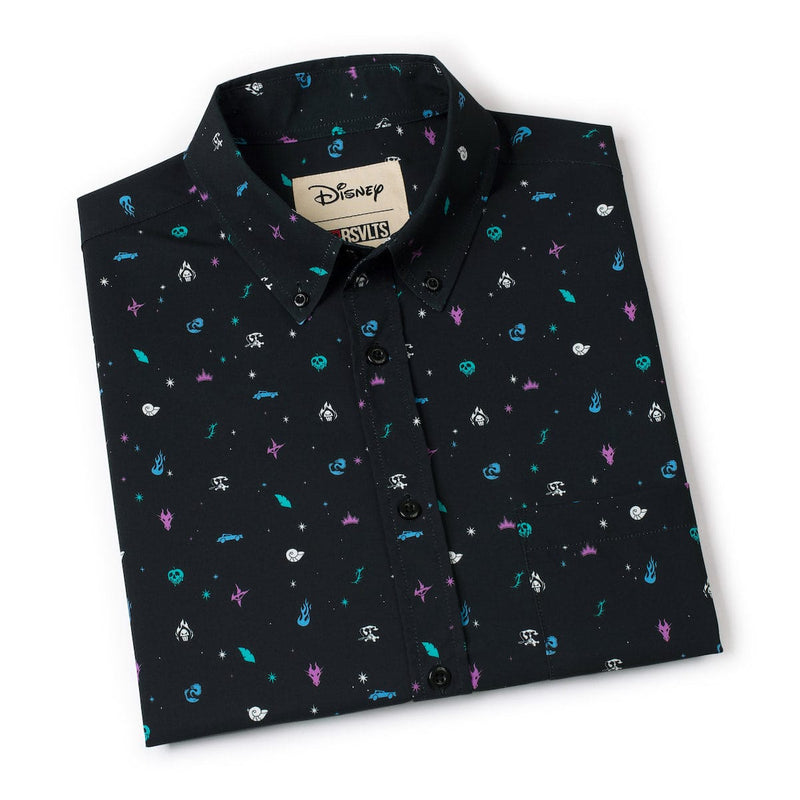 RSVLTS Terrible Trinkets KUNUFLEX Short Sleeve Shirt in Black — detail 6