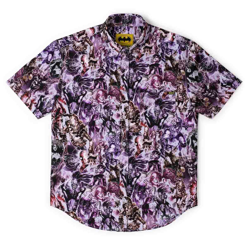 RSVLTS Rogues Gallery KUNUFLEX Short Sleeve Shirt in Multicolor — detail 5