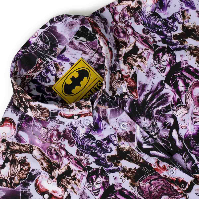 RSVLTS Rogues Gallery KUNUFLEX Short Sleeve Shirt in Multicolor — detail 6