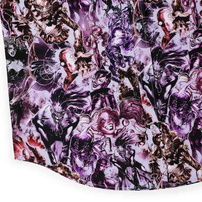 RSVLTS Rogues Gallery KUNUFLEX Short Sleeve Shirt in Multicolor — detail 7