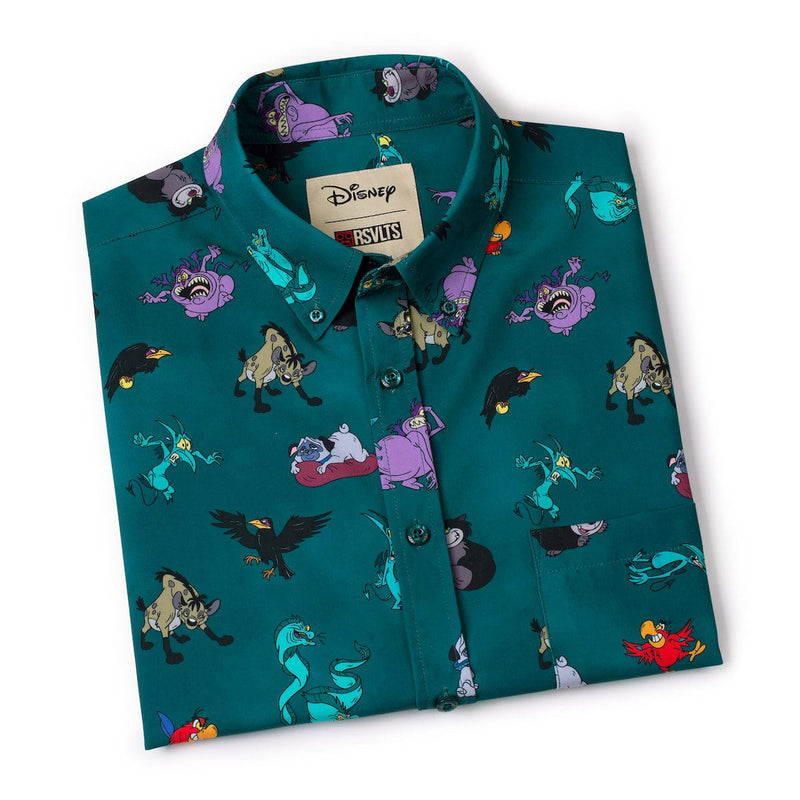 RSVLTS Evil on the Side KUNUFLEX Short Sleeve Shirt in Green — detail 6
