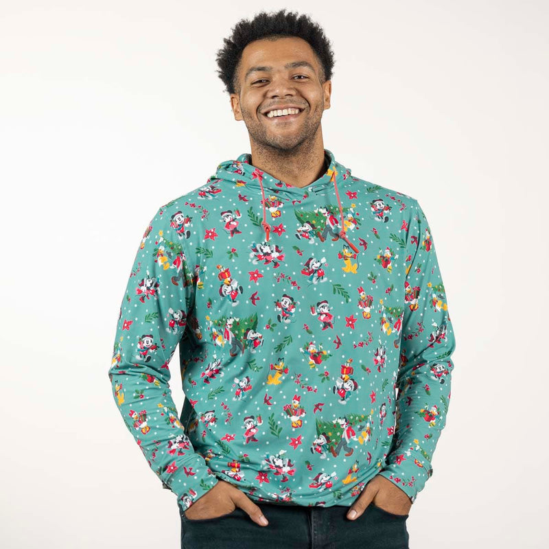 RSVLTS Disney Past & Presents Performance Hoodie in Green — detail 4