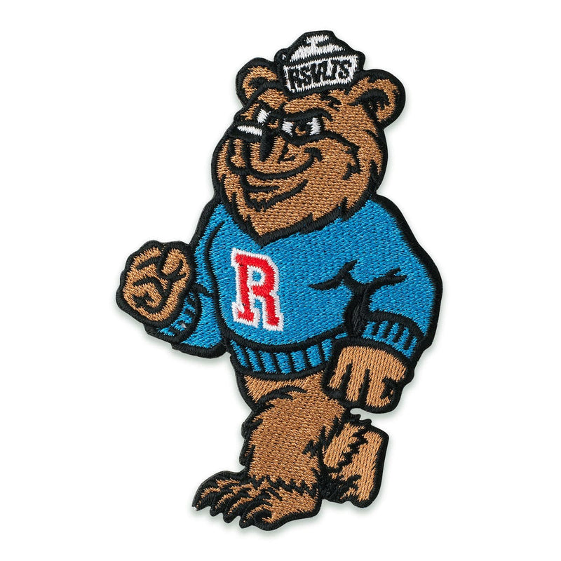 RSVLTS Bear Mascot Patch — front view