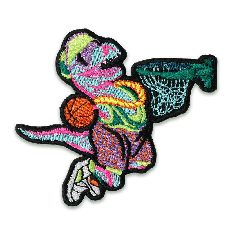 RSVLTS Dunking' Dino Patch — front view