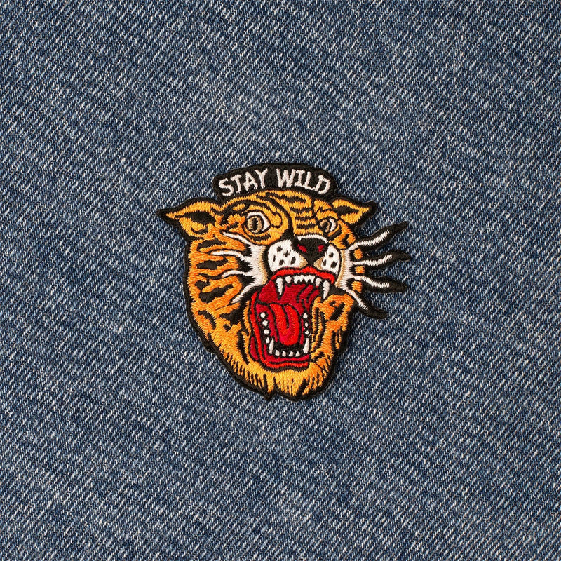 RSVLTS Wild Cat Patch — detail 3