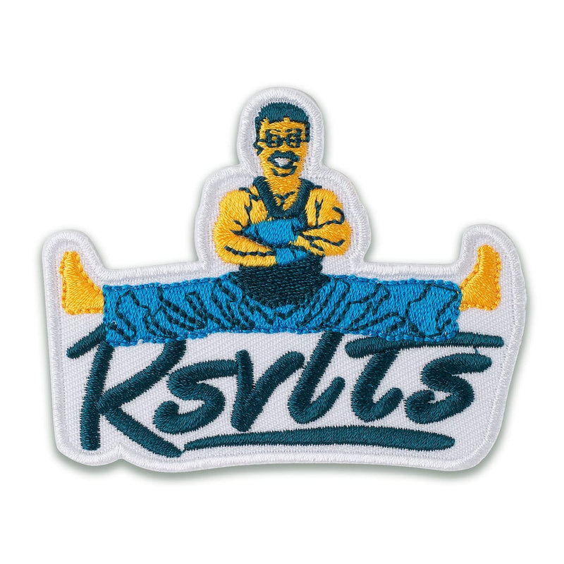 RSVLTS Teddy Split Patch — front view