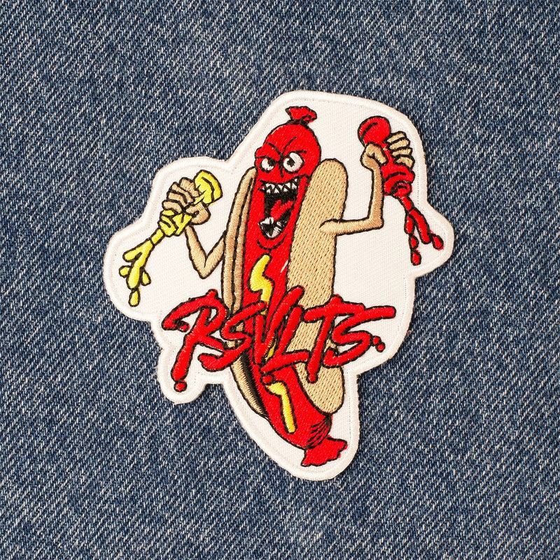 RSVLTS Monster Hot Dog Patch — detail 2