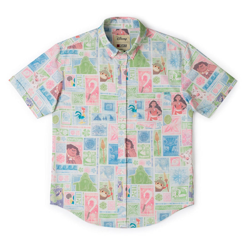 RSVLTS Voyagers KUNUFLEX Short Sleeve Shirt in Multicolor — detail 5