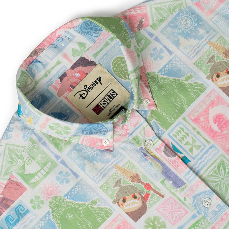 RSVLTS Voyagers KUNUFLEX Short Sleeve Shirt in Multicolor — detail 6