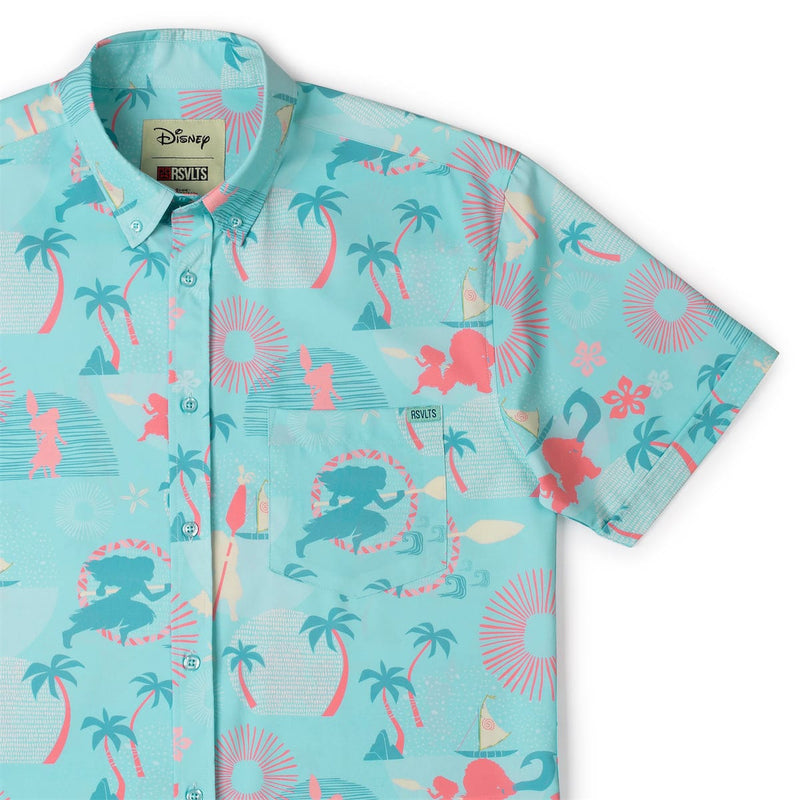 RSVLTS Wayfinding KUNUFLEX Short Sleeve Shirt — front view
