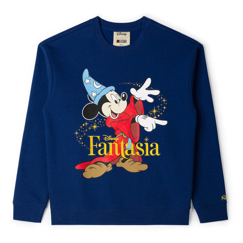 RSVLTS Magic Mickey Crewneck Sweatshirt in Blue — detail 2
