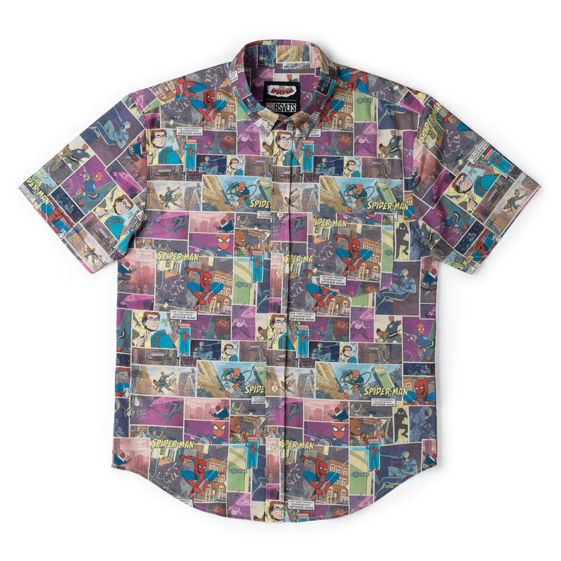 RSVLTS In the Swing of Things KUNUFLEX Short Sleeve Shirt in Multicolor — detail 5