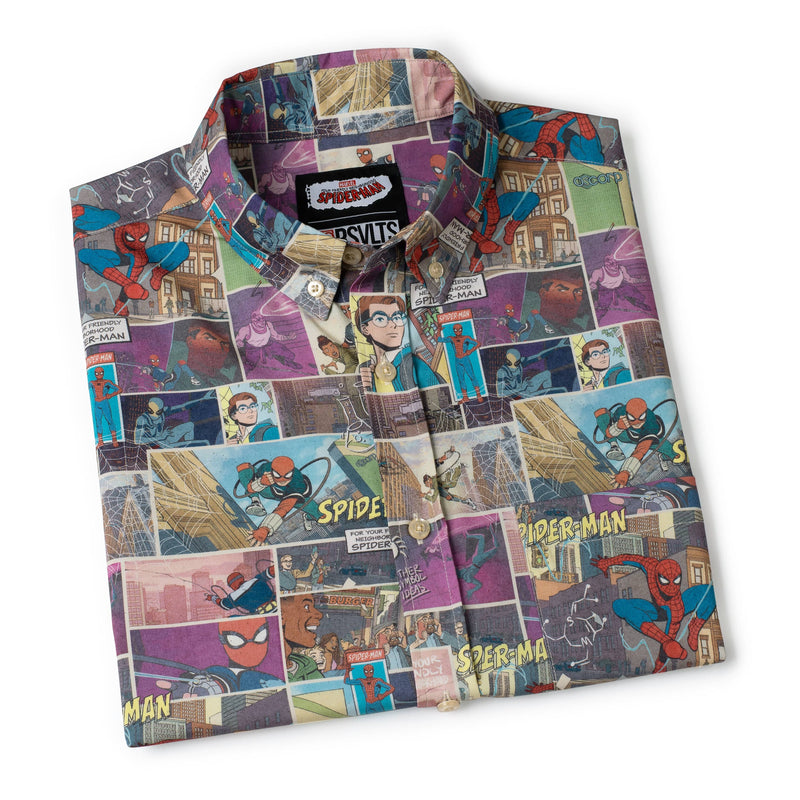 RSVLTS In the Swing of Things KUNUFLEX Short Sleeve Shirt in Multicolor — detail 8