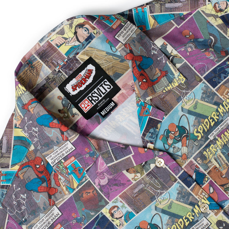 RSVLTS In the Swing of Things Women's KUNUFLEX Short Sleeve Shirt in Multicolor — detail 6
