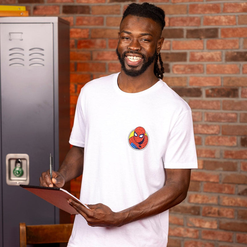 RSVLTS All in a Day's Work Crewneck Tee in White — detail 3