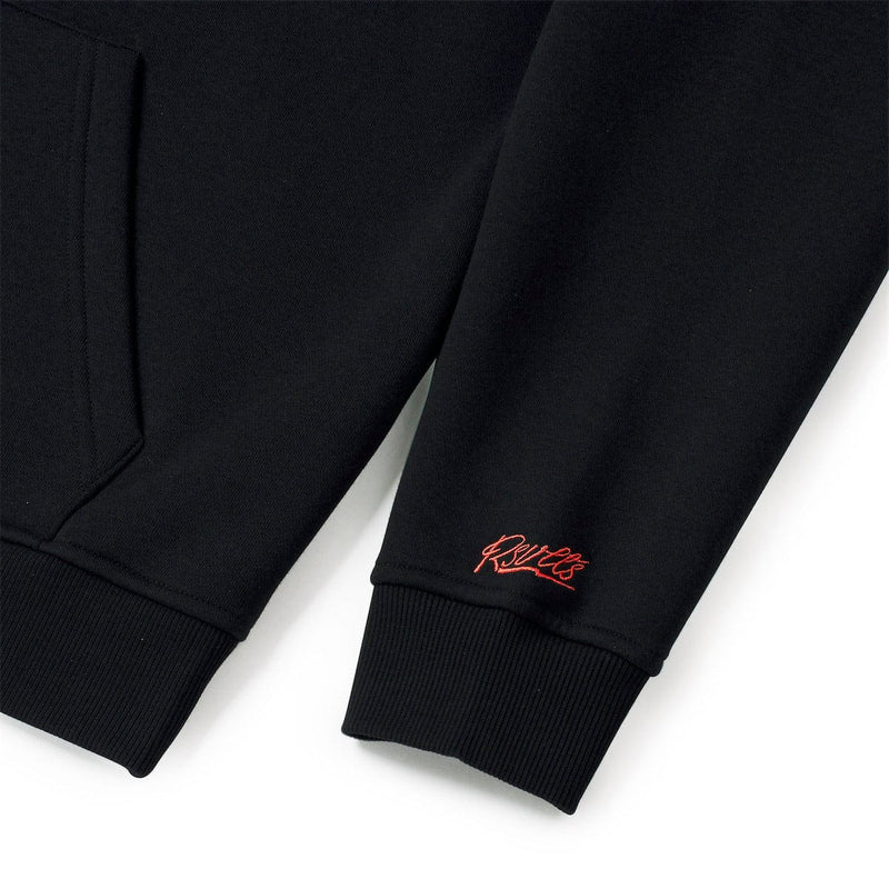RSVLTS Hey, Neighbor! Classic Hoodie in Black — detail 3