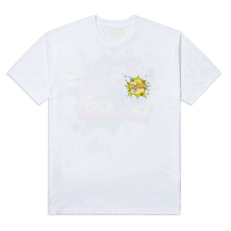 RSVLTS Frenemies Forever Crewneck Tee in White — detail 3