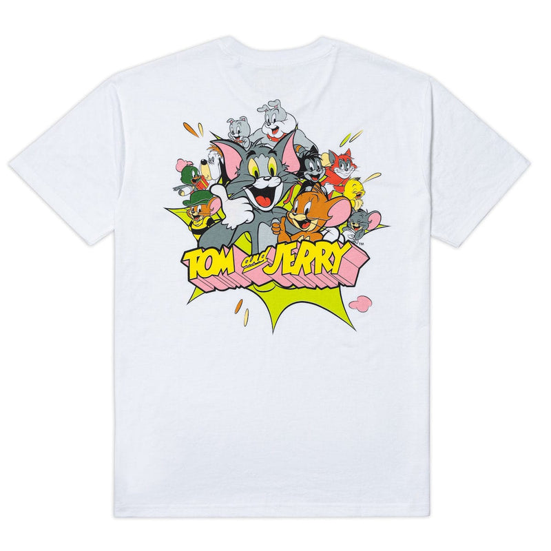 RSVLTS Frenemies Forever Crewneck Tee in White — detail 4
