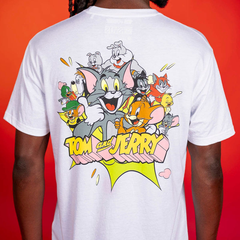 RSVLTS Frenemies Forever Crewneck Tee in White — detail 5