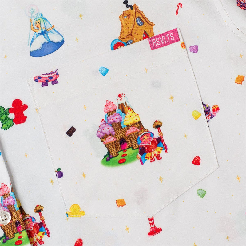 RSVLTS Sweet Adventures KUNUFLEX Short Sleeve Shirt in Multicolor — detail 3