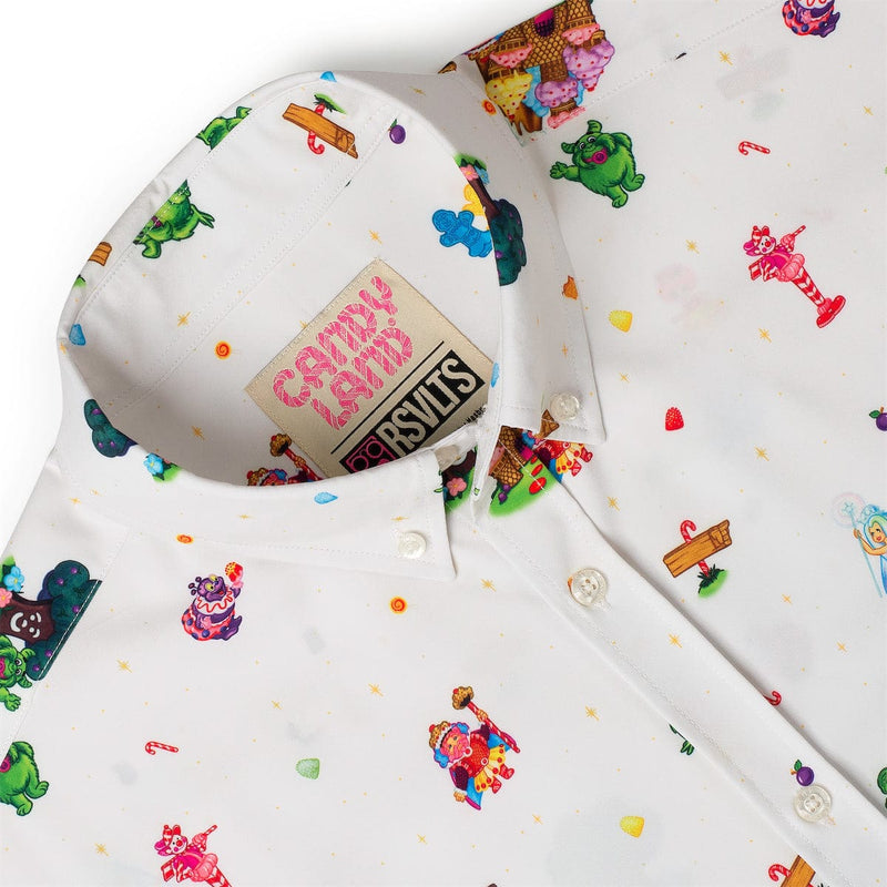 RSVLTS Sweet Adventures KUNUFLEX Short Sleeve Shirt in Multicolor — detail 5