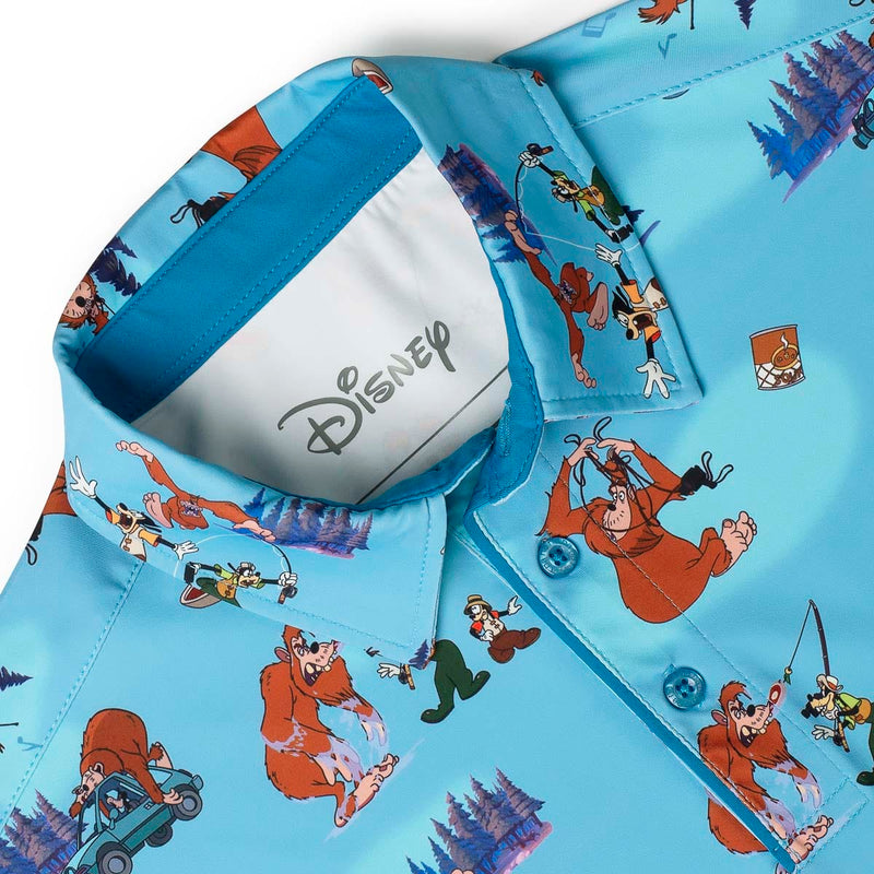 RSVLTS Gone Footin’ All-Day Polo in Blue — detail 5
