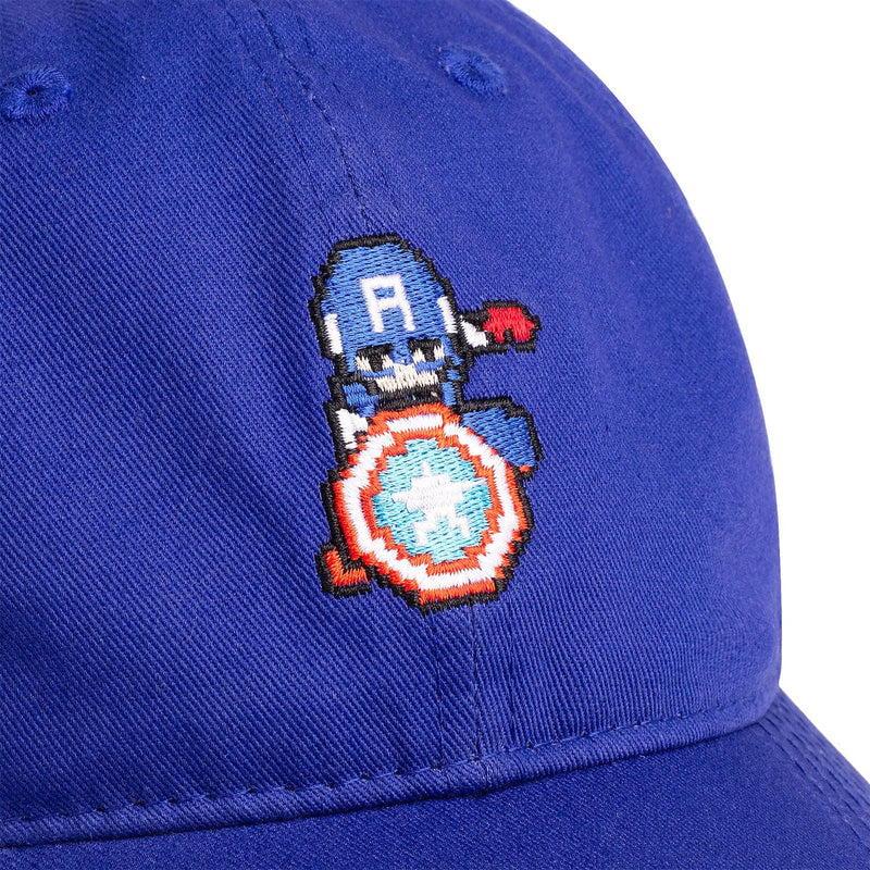 RSVLTS Pixel Patriot Dad Hat in Blue — detail 4