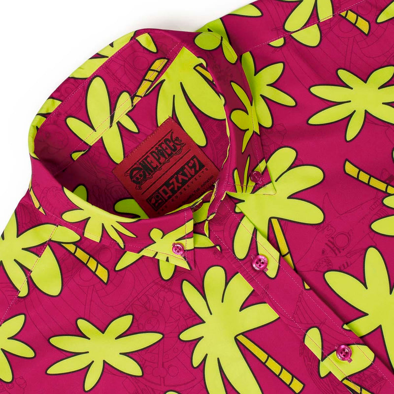 RSVLTS SUUUPER! KUNUFLEX Short Sleeve Shirt in Red — detail 2
